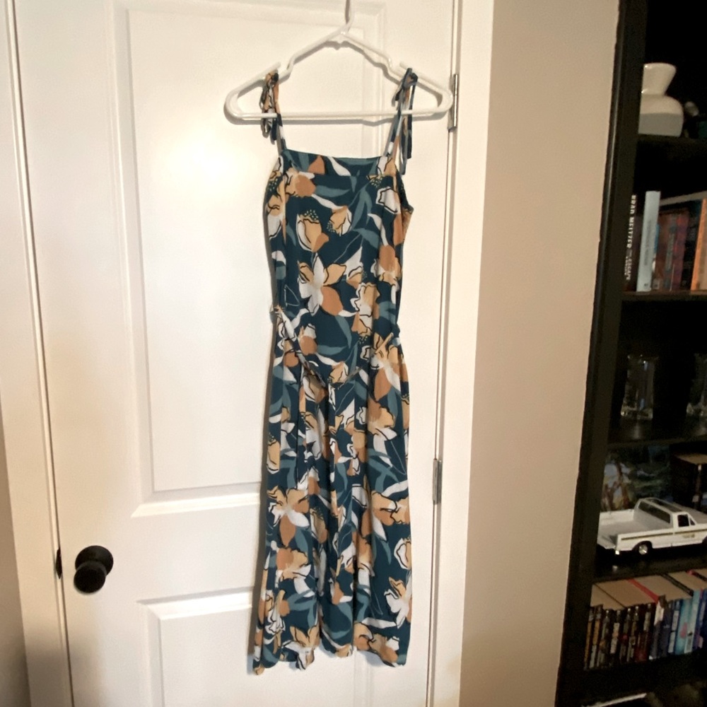 Roxy Midi Length shift dress
